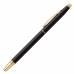 CrossClassic Black Century Fountain Pen w/ Medium 23k gold plate